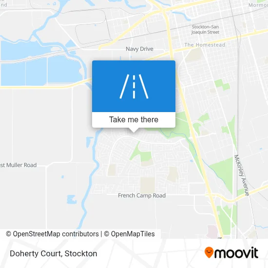 Doherty Court map