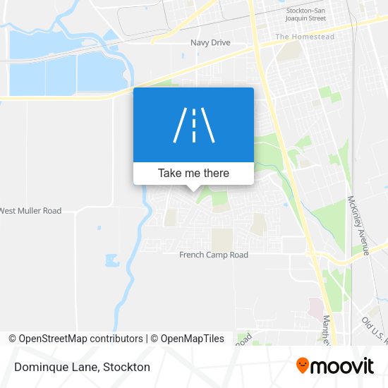 Mapa de Dominque Lane