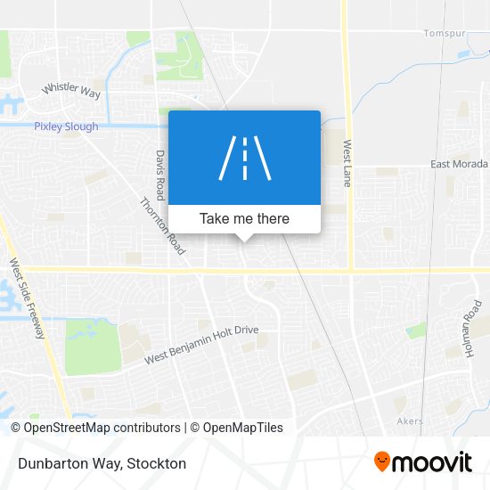 Mapa de Dunbarton Way