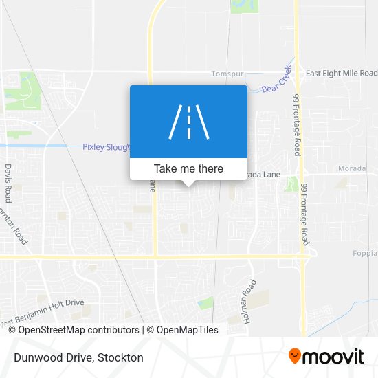 Mapa de Dunwood Drive