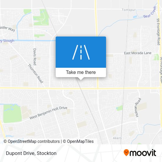 Mapa de Dupont Drive