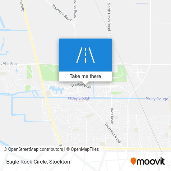 Mapa de Eagle Rock Circle