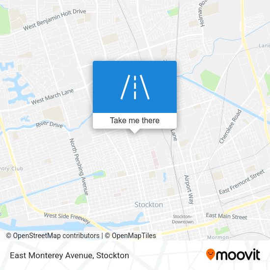 Mapa de East Monterey Avenue