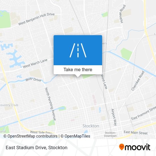 East Stadium Drive map