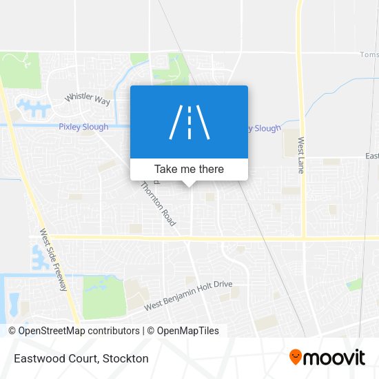 Mapa de Eastwood Court