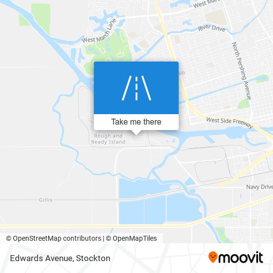 Mapa de Edwards Avenue