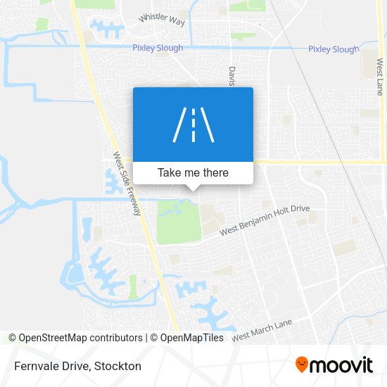 Fernvale Drive map