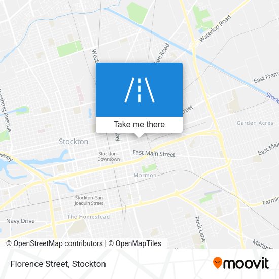 Mapa de Florence Street