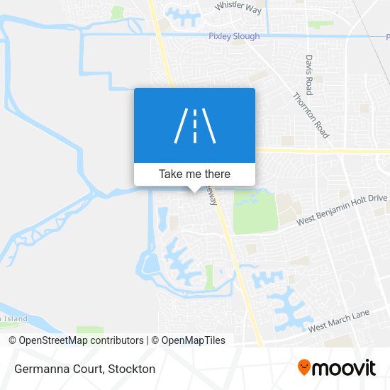 Germanna Court map