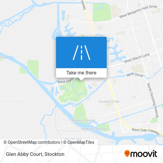 Mapa de Glen Abby Court