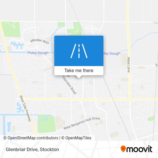 Mapa de Glenbriar Drive