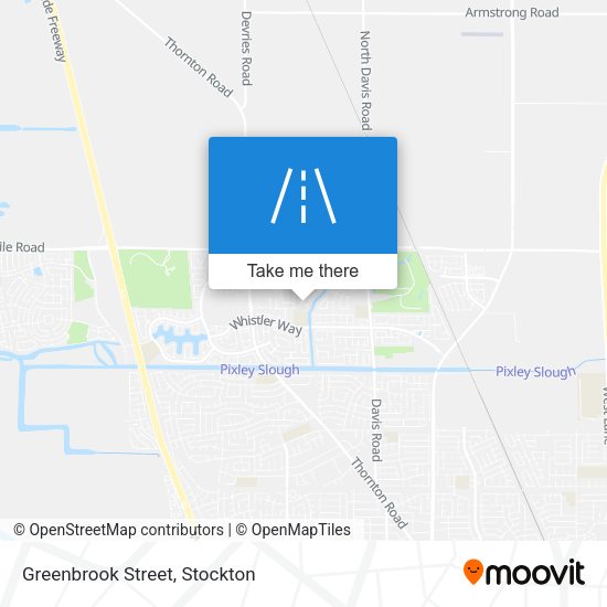 Greenbrook Street map