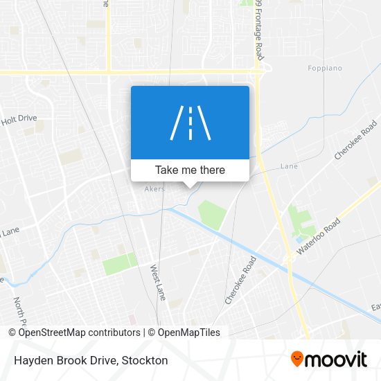 Mapa de Hayden Brook Drive