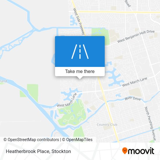 Mapa de Heatherbrook Place