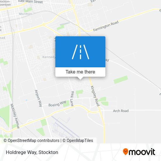 Mapa de Holdrege Way