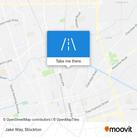 Jake Way map