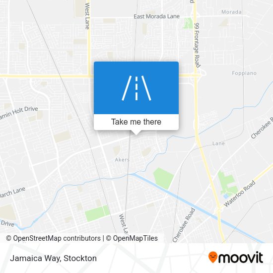 Mapa de Jamaica Way