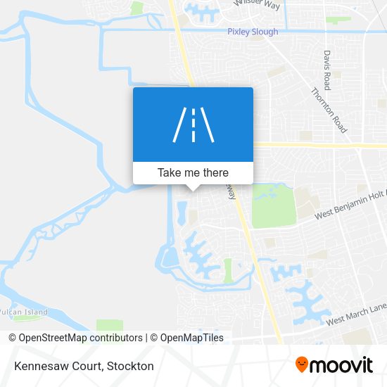 Kennesaw Court map