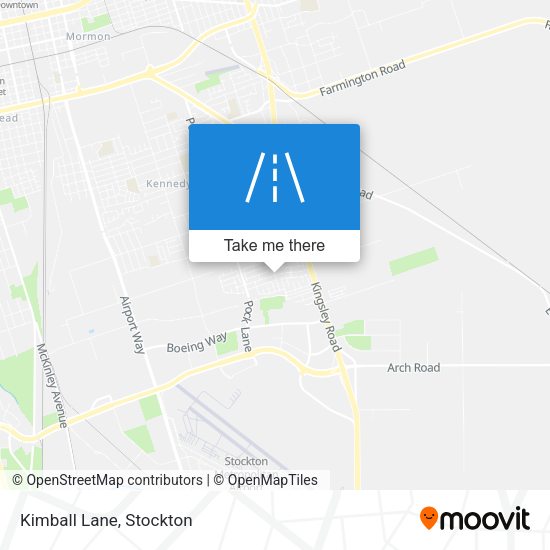Mapa de Kimball Lane