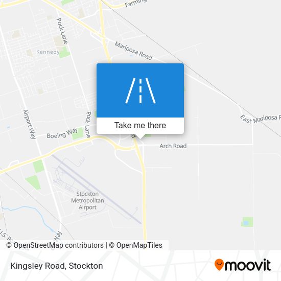 Mapa de Kingsley Road