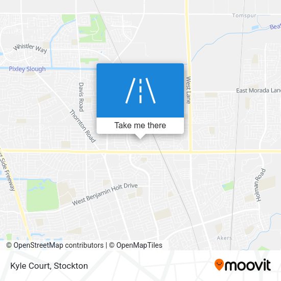 Mapa de Kyle Court