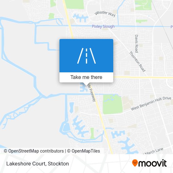 Mapa de Lakeshore Court