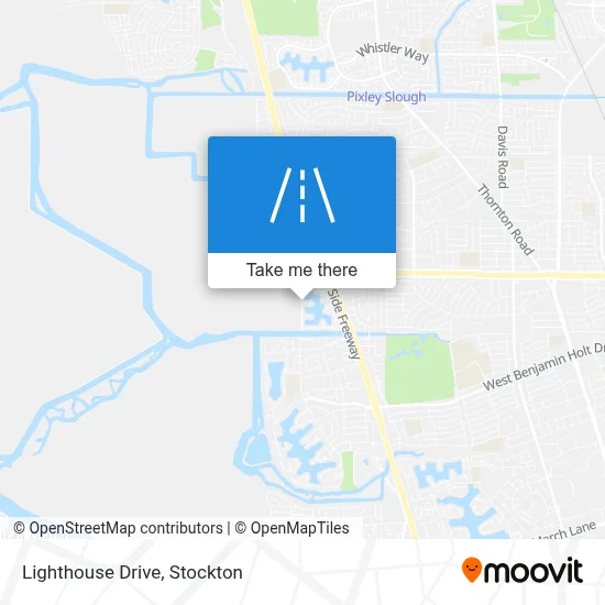 Lighthouse Drive map