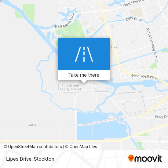 Mapa de Lipes Drive