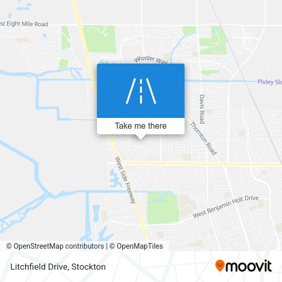 Mapa de Litchfield Drive