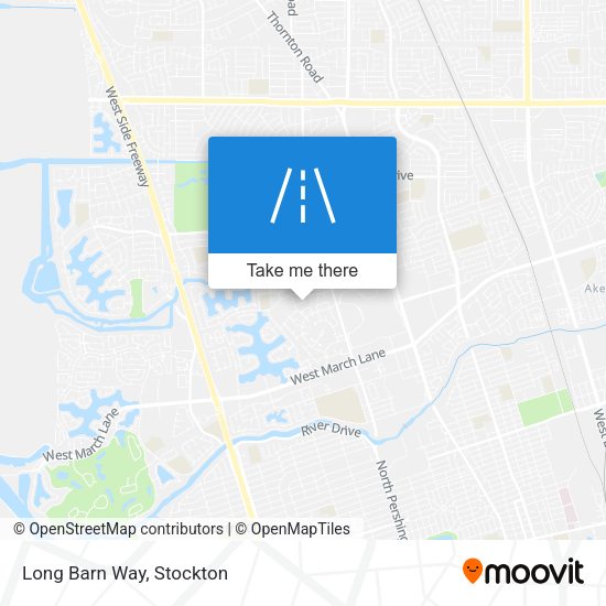 Mapa de Long Barn Way
