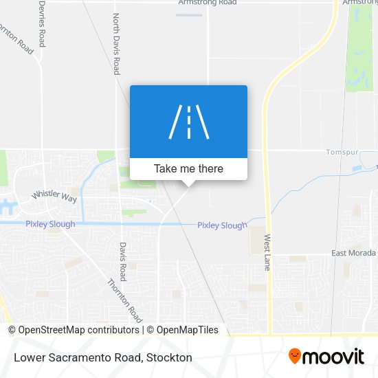 Lower Sacramento Road map