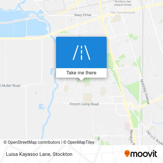 Luisa Kayasso Lane map
