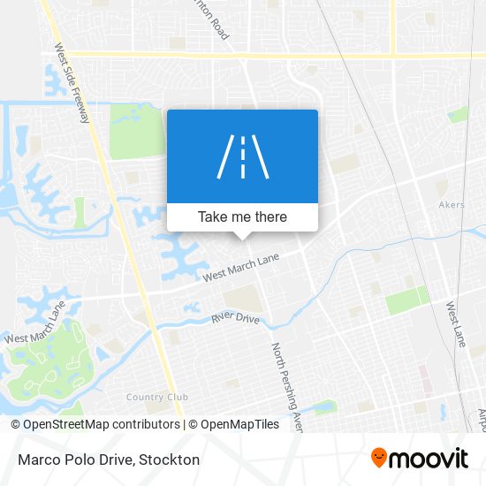 Marco Polo Drive map