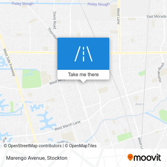 Mapa de Marengo Avenue