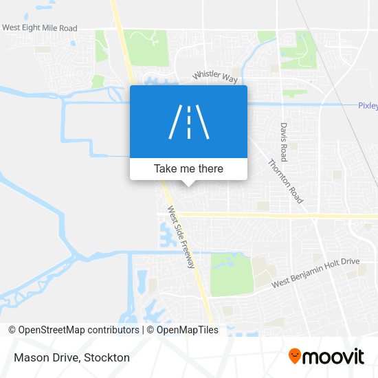 Mason Drive map