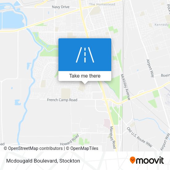Mapa de Mcdougald Boulevard