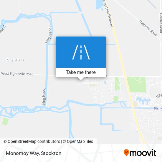 Mapa de Monomoy Way