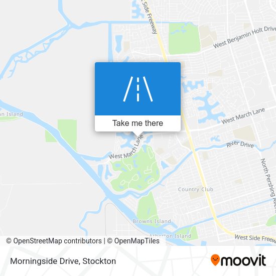 Morningside Drive map