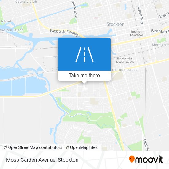 Mapa de Moss Garden Avenue
