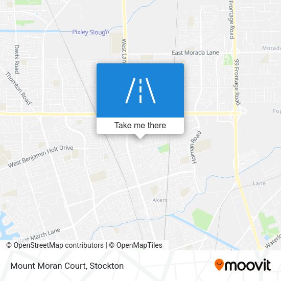 Mapa de Mount Moran Court