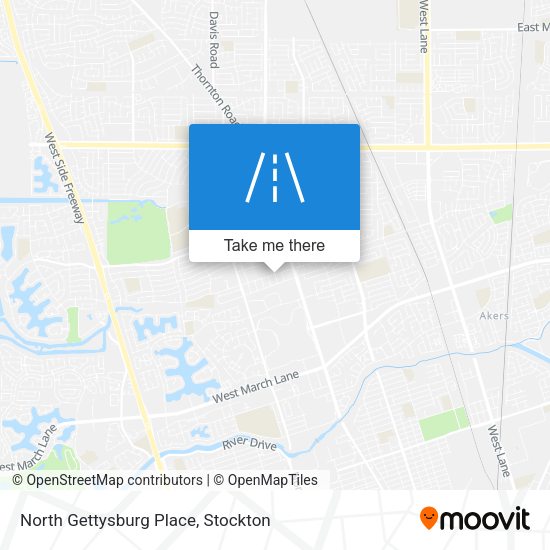 North Gettysburg Place map