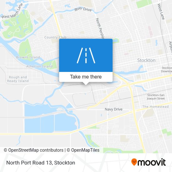 North Port Road 13 map