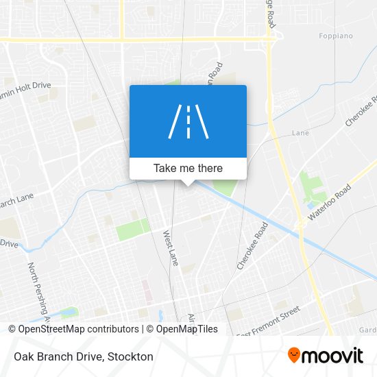 Mapa de Oak Branch Drive