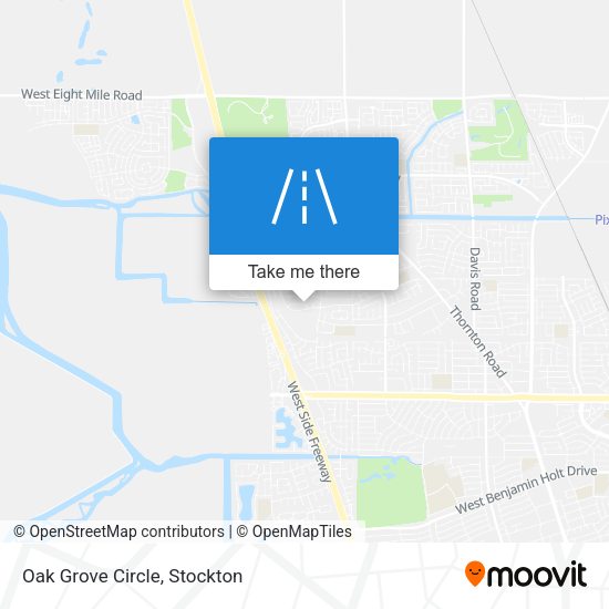Mapa de Oak Grove Circle