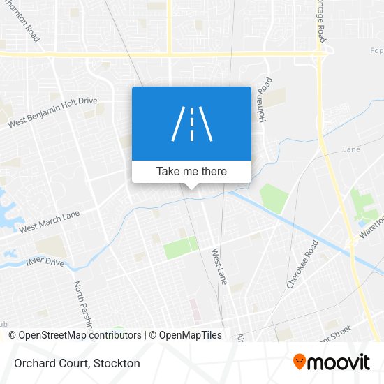 Mapa de Orchard Court