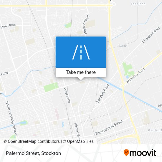 Mapa de Palermo Street