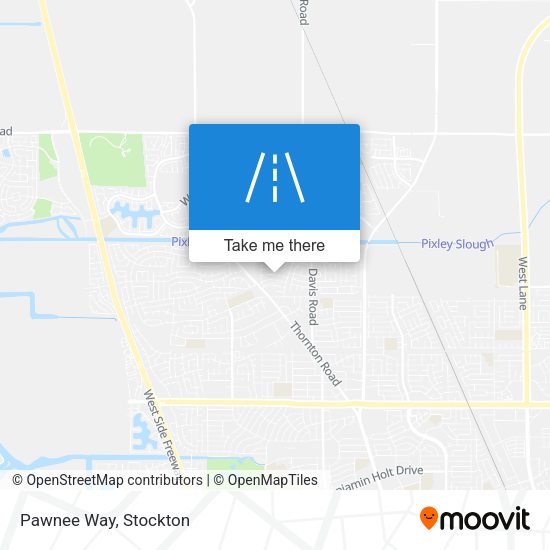 Mapa de Pawnee Way