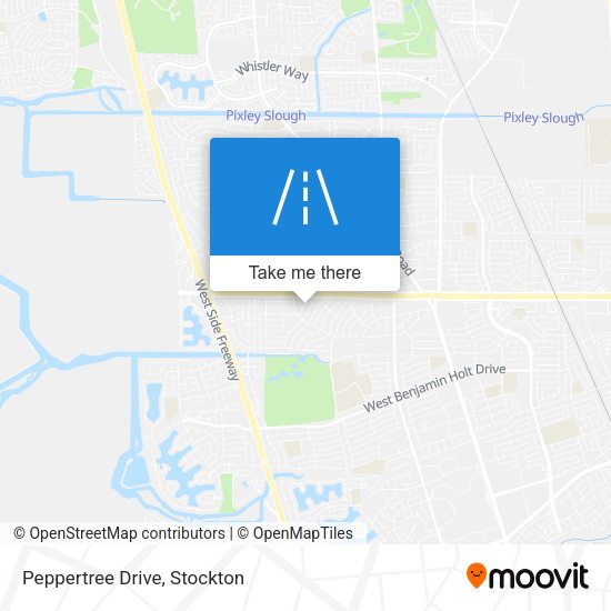 Mapa de Peppertree Drive
