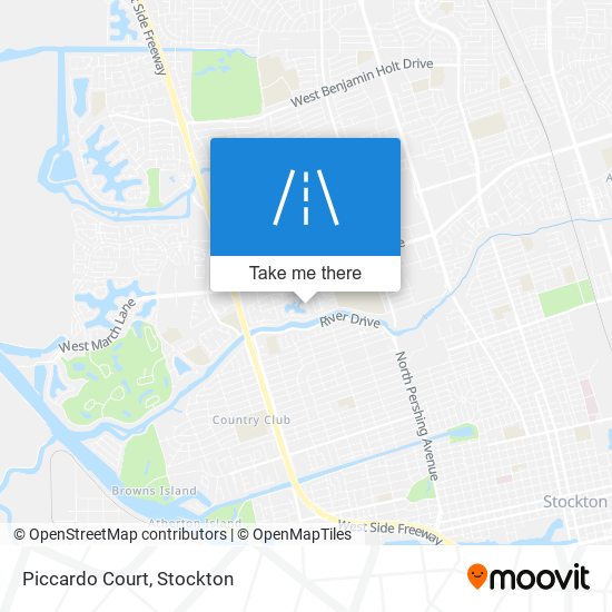 Piccardo Court map