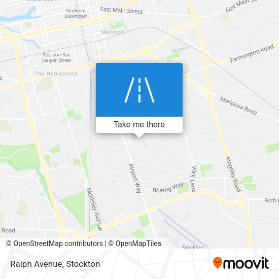 Mapa de Ralph Avenue